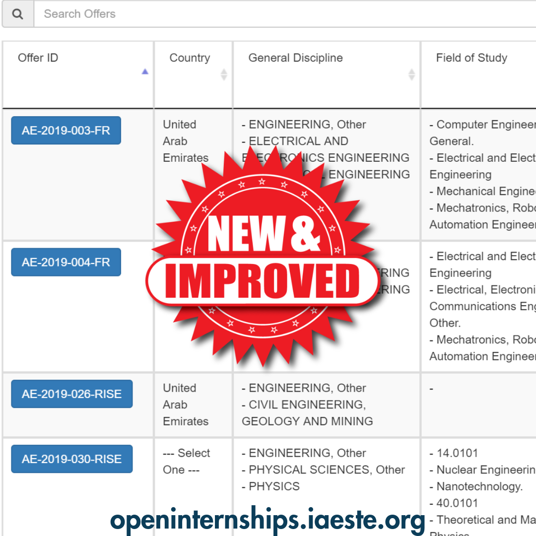 Openinternships.iaeste.org